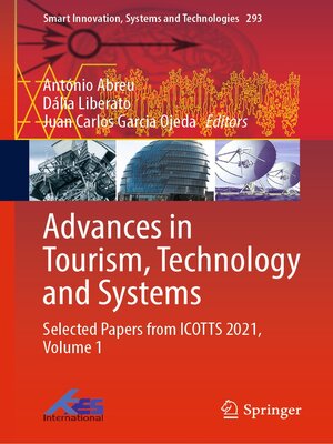 cover image of Advances in Tourism, Technology and Systems